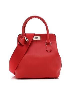 Hermes Swift Toolbox 20 Rouge Tomate #270159H39B